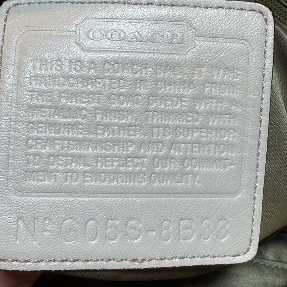 Coach Goat Suede Pleated Belted Hobo Bag - Picture 12 of 12